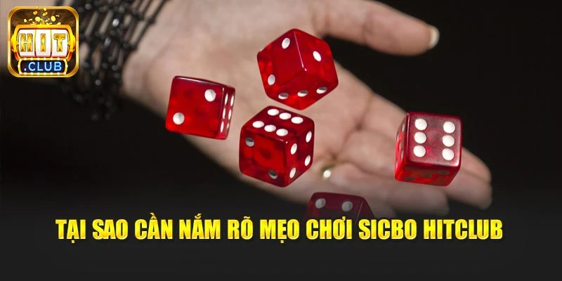 Tại sao cần nắm rõ mẹo chơi Sicbo Hitclub